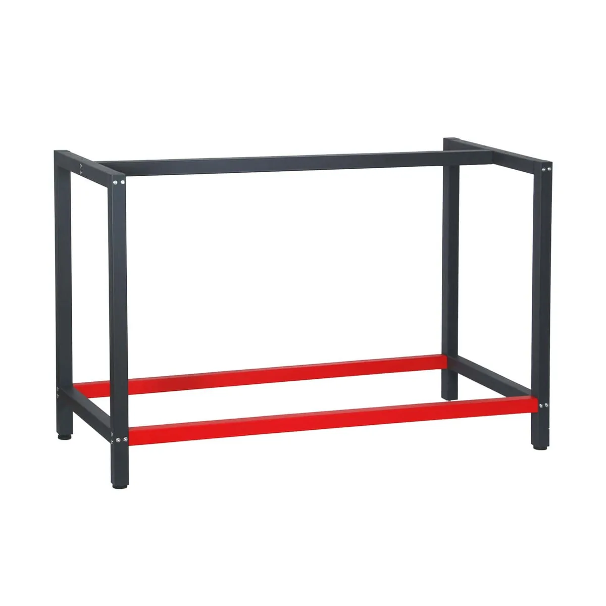 Ram till Arbetsbänk 125x57x81 cm i stål, variant 60835E